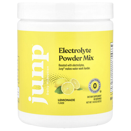 JUNP Hydration, Electrolyte Powder Mix, Lemonade, 14.9 oz (423 g)