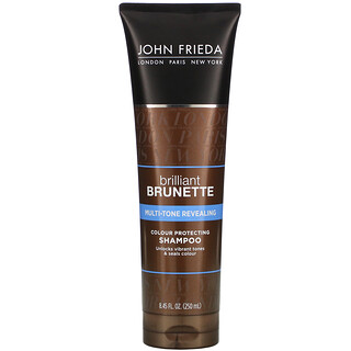 John Frieda, Brilliant Brunette, Multi-Tone Revealing, Colour Protecting Shampoo, 8.45 fl oz (250 ml)