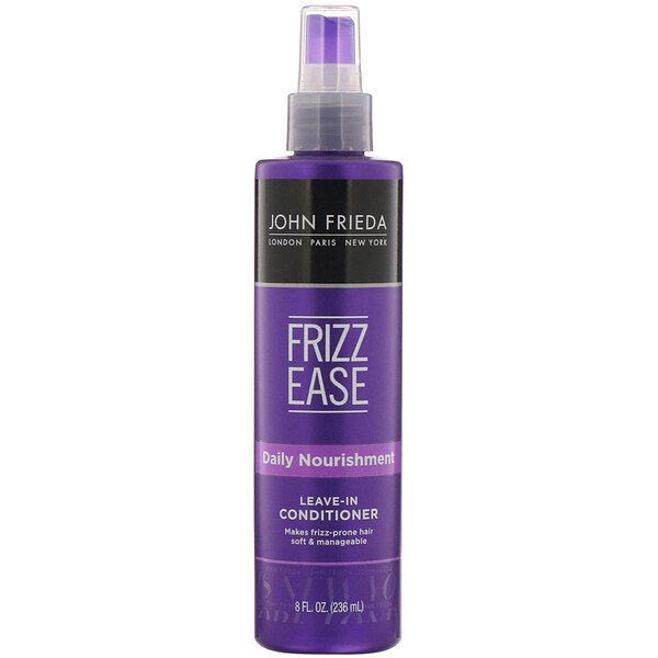 John Frieda, Frizz Ease, Daily Nourishment, LeaveIn Conditioner, 8 fl
