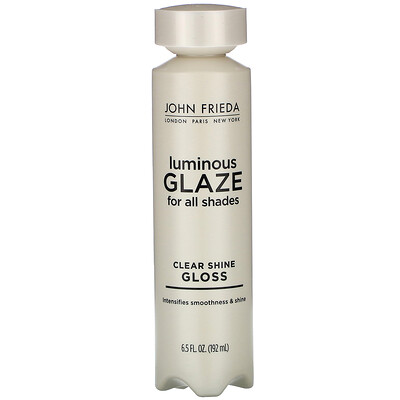 John Frieda Luminous Glaze, Clear Shine Gloss, 6.5 fl oz (192 ml)