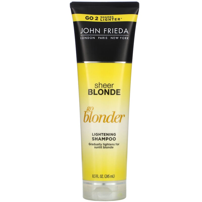 John Frieda, Sheer Blonde, Go Blonder, Lightening Shampoo, 8.3 fl oz ...