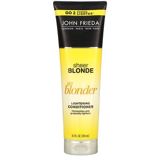 John Frieda, Sheer Blonde, Go Blonder, Lightening Conditioner, 8.3 fl oz (245 ml)