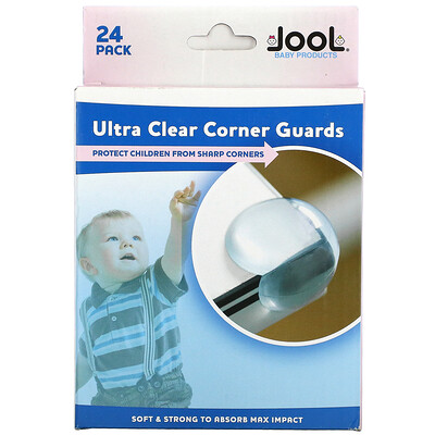 Купить Jool Baby Products Ультра прозрачные угловые ограждения, 24 шт.