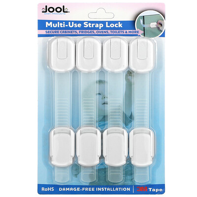 Купить Jool Baby Products Универсальный ремешок с замком, 4 шт. В упаковке