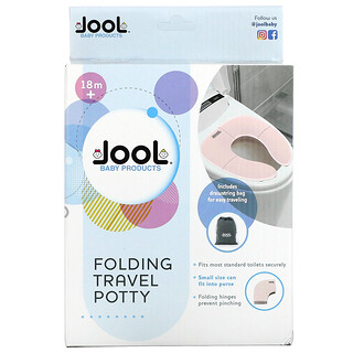 Jool Baby Products, 旅行款折疊便盆，粉色，18 個月以上，1 件