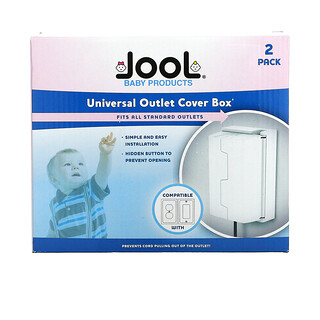 Jool Baby Products, 通用插座蓋盒，2 件