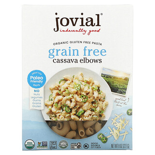Jovial, معكرونة عضوية خالية من الحبوب، بفرة أكواع، 8 أونصات (227 جم)