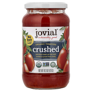 Jovial, Tomates orgánicos, Triturados, 520 g (18,3 oz)