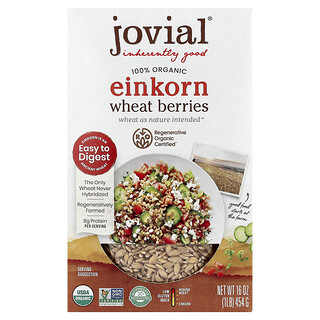 Jovial, Bagas de Trigo Einkorn Orgânicas, 454 g (16 oz)