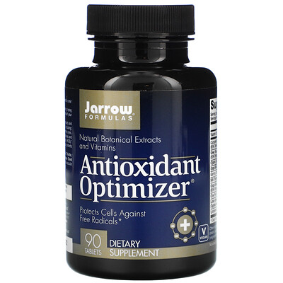 Jarrow Formulas Оптимизатор антиоксидантов, 90 вегетарианских таблеток