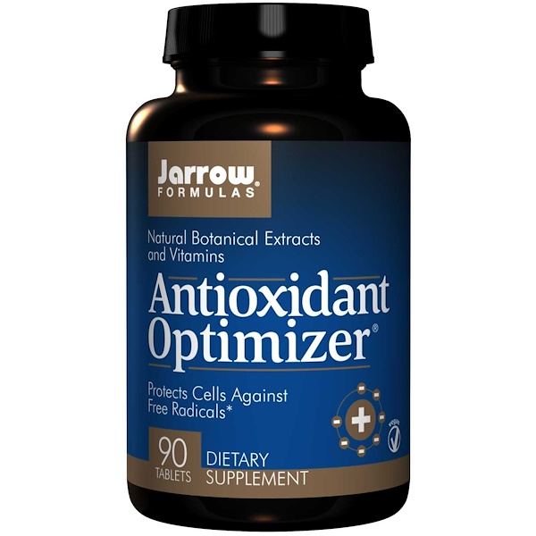 Jarrow Formulas, Оптимизатор антиоксидантов, 90 вегетарианских таблеток