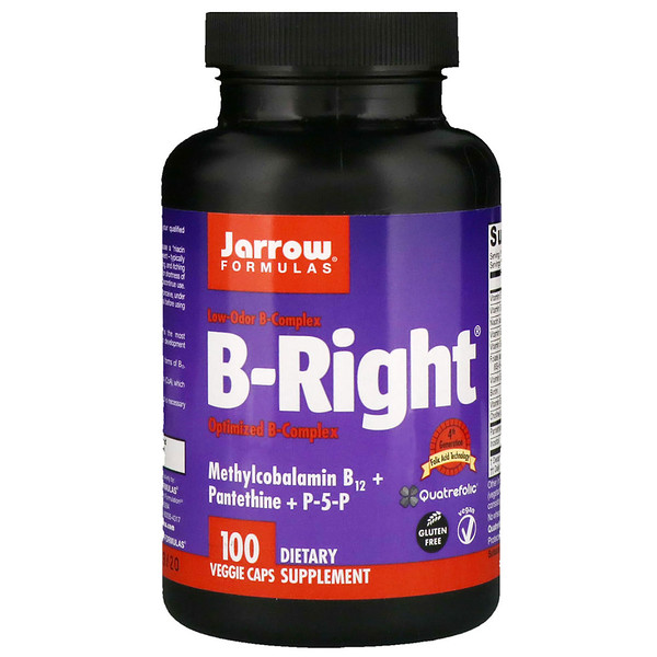 Jarrow Formulas, B-Right, 100 растительных капсул