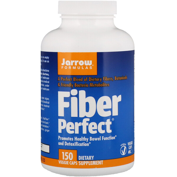 Jarrow Formulas, Совершенная клетчатка, 150 растительных капсул