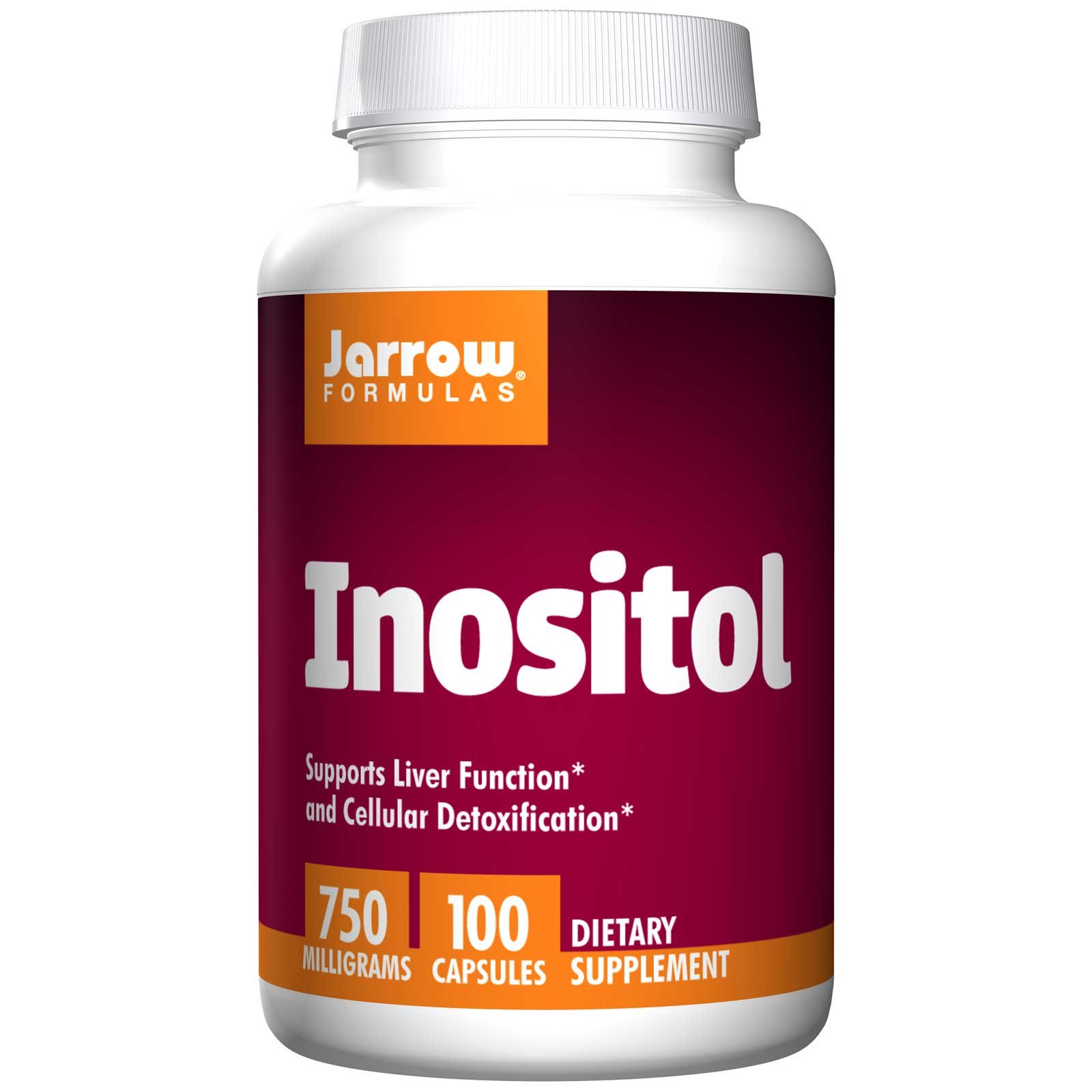 Jarrow Formulas, Inositol, 750 Mg, 100 Capsules - IHerb.com