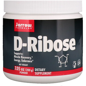 Отзывы о джэрроу формулас, D-Ribose Powder, 7.05 oz (200 g)