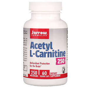 Отзывы о джэрроу формулас, Acetyl L-Carnitine 250, 250 mg, 60 Veggie Caps