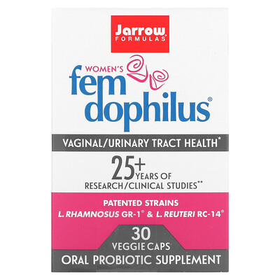 

Jarrow Formulas, Women's Fem Dophilus, 30 Veggie Caps