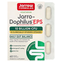 Jarrow Formulas（ジャロウフォーミュラズ）, Jarro-Dophilus®（ジャロードフィルス）EPS（高度なプロバイオティクスシステム）、ベジカプセル60粒（1粒あたり50億CFU）