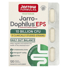 Jarro-Dophilus® EPS, пробіотики, 120 вегетаріанських капсул (5 млрд КУО в капсулі)