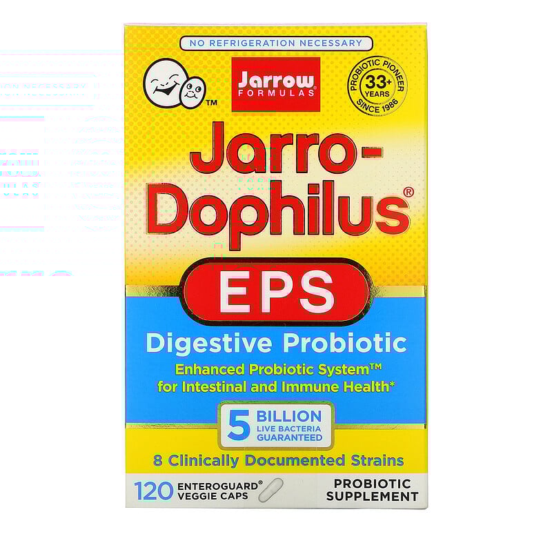 Jarrow Formulas, Jarro-Dophilus EPS, 5 Billion, 120 Veggie Caps - iHerb