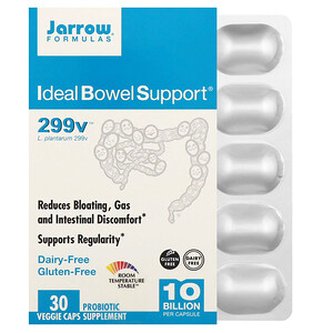 Отзывы о джэрроу формулас, Ideal Bowel Support, 299v, 10 Billion, 30 Veggie Caps