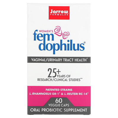 

Jarrow Formulas Women's Fem Dophilus 60 Veggie Caps
