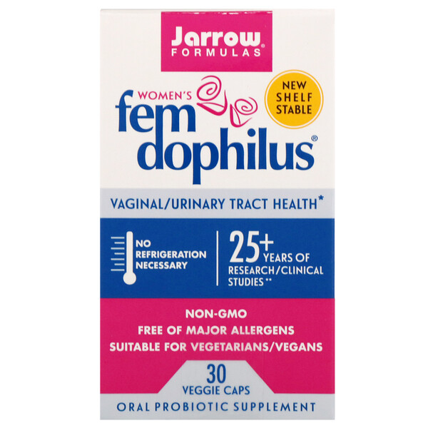 Jarrow Formulas‏, Fem Dophilus לנשים, 30 כמוסות צמחיות