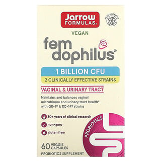 Jarrow Formulas, Dophilus Fem vegan, 1 miliard CFU, 60 capsule vegetale