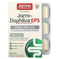 Jarrow Formulas, Jarro-Dophilus® EPS, 25 միլիարդ CFU, 60 բուսական ձևավորող միավոր (CFU)
