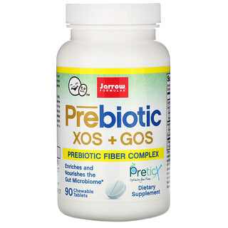 Jarrow Formulas, Prebiotics XOS+GOS, 90 Chewable Tablets