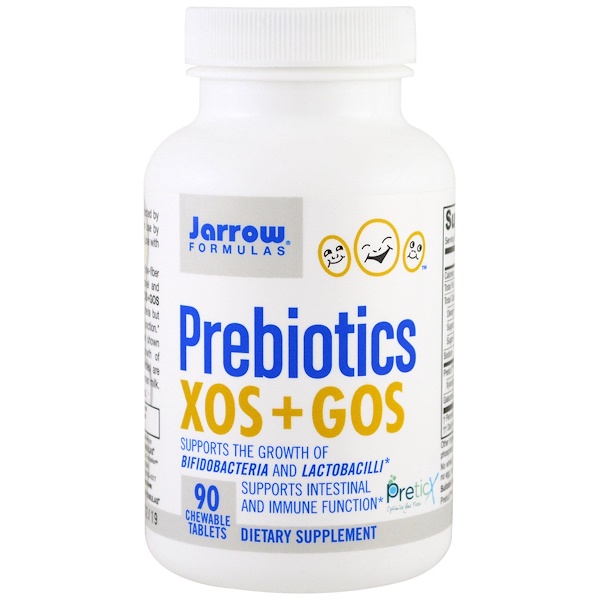Jarrow Formulas, Prebiotika XOS + GOS, 90 Kautabletten