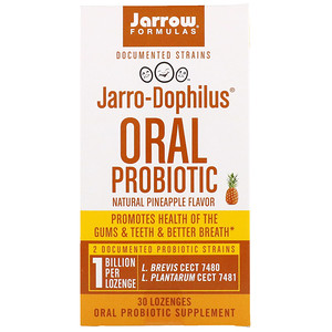 Отзывы о джэрроу формулас, Jarro-Dophilus, Oral Probiotic, 1 Billion, Natural Pineapple Flavor, 30 Lozenges