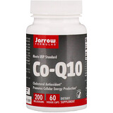 Jarrow Formulas, Коэнзим Q10, 200 мг, 60 растительных капсул отзывы