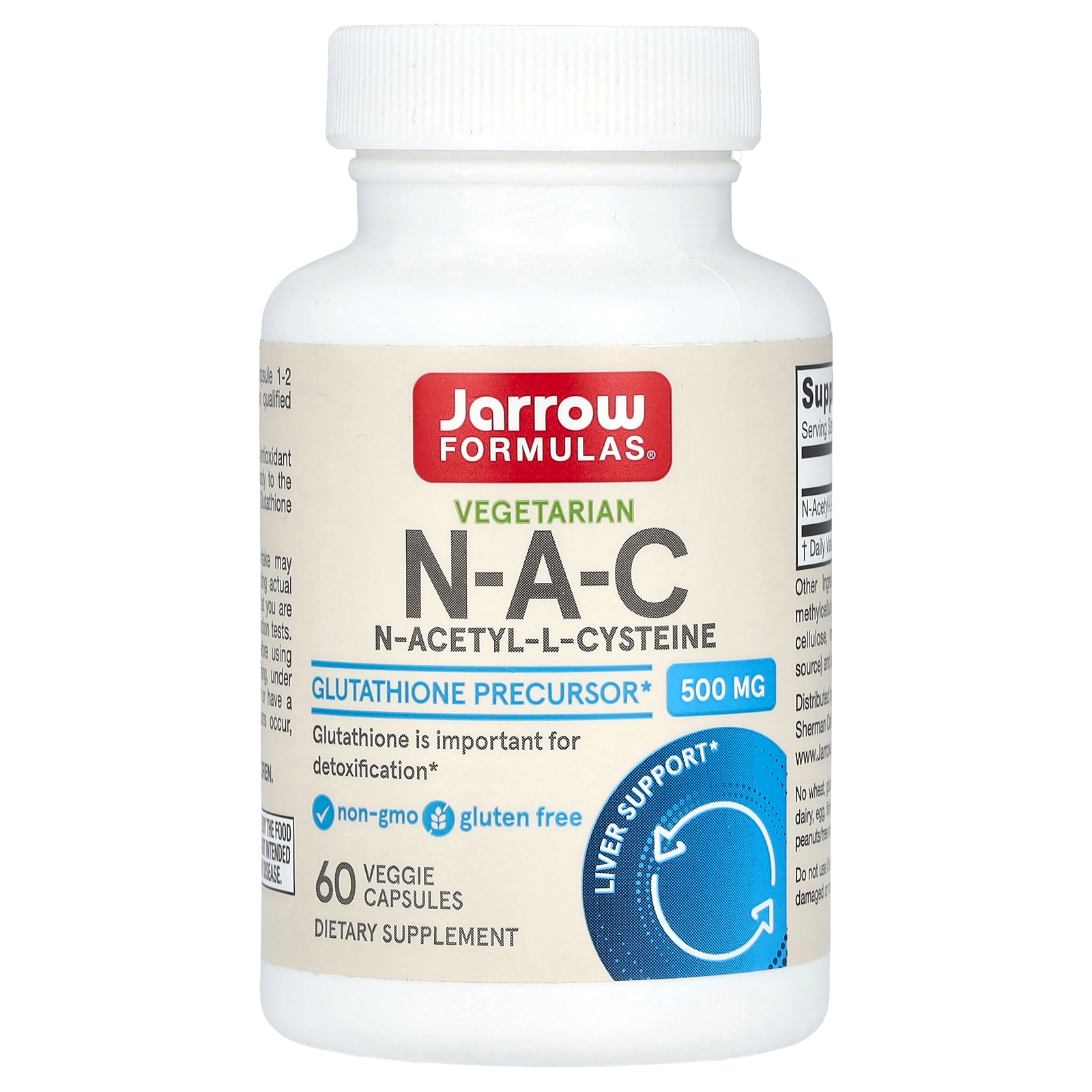 iherb jarrow glutathione Formulas Reduced Glutathione, 60 CT | Grocery Pickup & Delivery Vegetarian N-A-C, 500 mg, 60