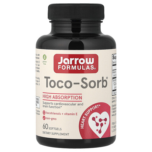 Jarrow Formulas Toco-Sorb®, 60 Softgels