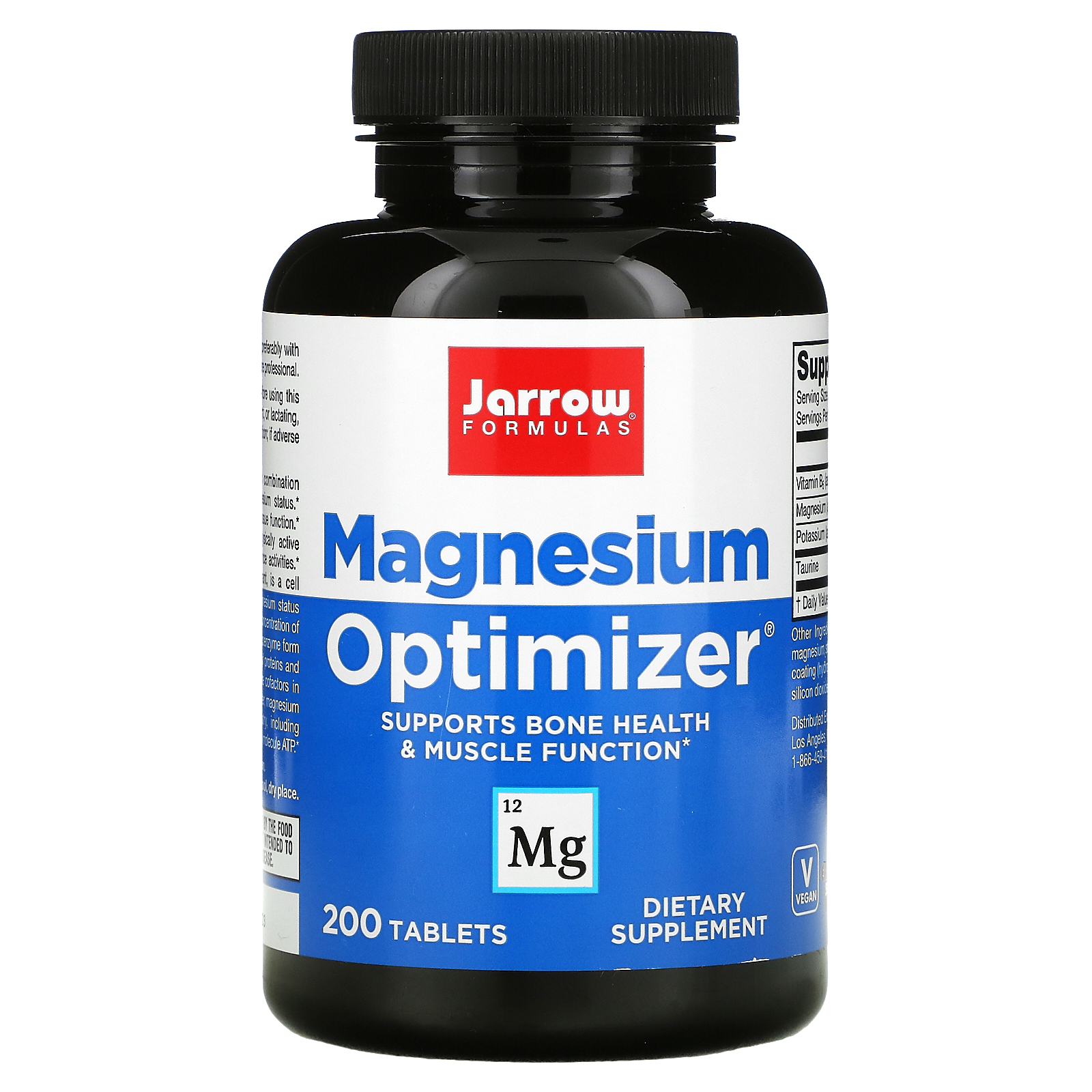 Jarrow Formulas, Magnesium Optimizer, 200