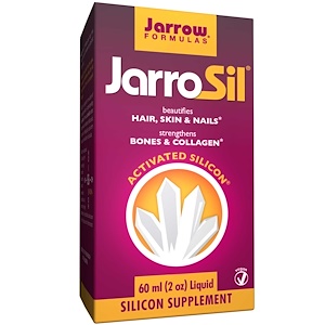 Jarrow Formulas, JarroSil, активированный кремний, 2 унции (60 мл)