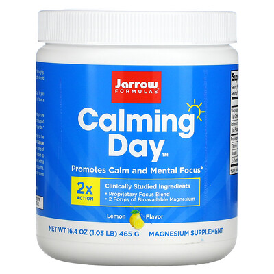 

Jarrow Formulas Calming Day Lemon 16.4 oz ( 465 g)