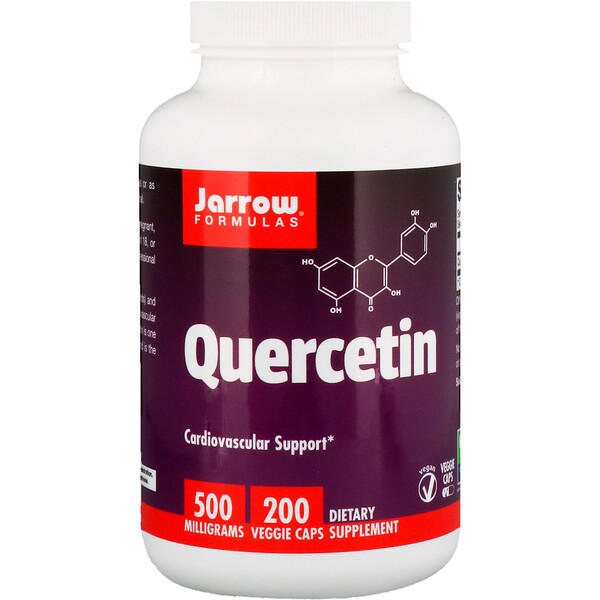 Jarrow Formulas, Quercetin, 500 mg, 200 Capsules