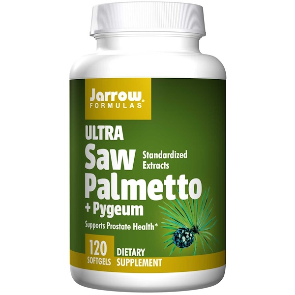 Jarrow Formulas, Ultra Saw Palmetto + Pygeum, 120 Softgels - Iherb