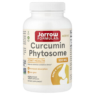 Jarrow Formulas, Fitosom kurkuminy, 120 kapsułek wegetariańskich