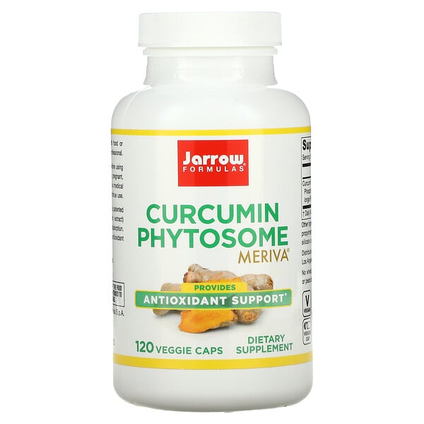 Jarrow Formulas‏, Curcumin Phytosome, 500 mg, 120 Veggie Caps