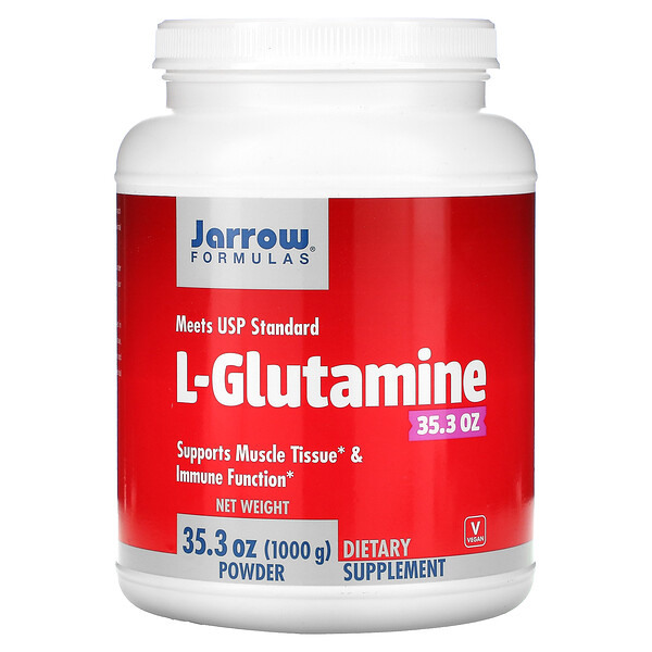 Jarrow Formulas, L-グルタミン粉末、1,000g（35.3オンス）