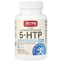 5-HTP, 100 мг, 60 рослинних капсул