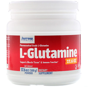 Отзывы о джэрроу формулас, L-Glutamine Powder, 17.6 oz (500 g)