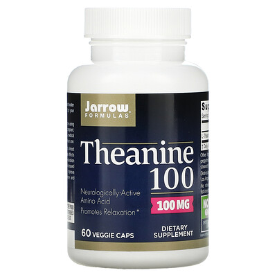 

Jarrow Formulas Theanine 100 100 mg 60 Veggie Caps