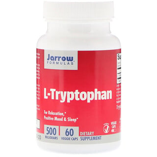 Jarrow Formulas, L-트립토판, 500 mg, 60 정