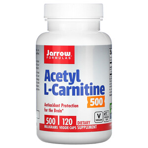 Отзывы о джэрроу формулас, Acetyl L-Carnitine, 500 mg, 120 Veggie Caps