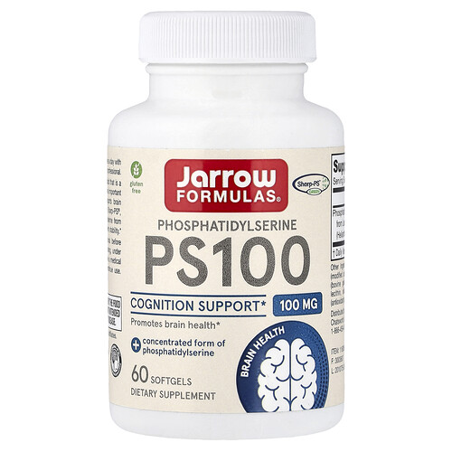 Jarrow Formulas PS100, 100 mg, 60 Softgels