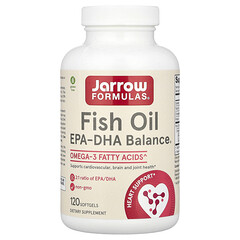 EPA-DHA Balance®, риб’ячий жир з ЕПК та ДГК, 120 капсул